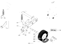 >A00120 Kit Enlargement Pickup Wheels
