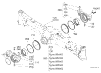 >G53502 Front Axle Bracket [Front Axle Component] [W/O Front Suspension] [Front Axle:Heavy Duty Type] [New] ## S.No.>=10796 S.No.;>=10796
