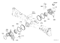 >G53501 Front Axle Bracket [Front Axle Component] [With Front Suspension] [Front Axle:Heavy Duty Type]