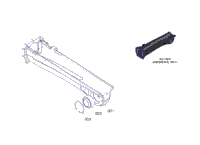 >01A022 Pushing Arm Assembly - Suspended Axle