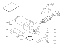 >U70001 Auxiliary Control Valve Kit (Scd) (W/G No.M7604) [Option] ## Note:Refer To Fig.No.J44700 For Components