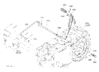 >D47000 Rear Differential Lock Shift Fork