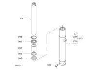 >U85501 Assist Cylinder [Component Parts] [Option]