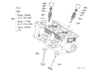 >160500 Inlet Valve And Exhaust Valve
