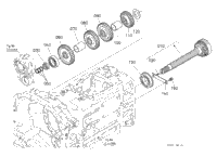 >D24000 Countershaft ## Note:Order By Ref.No.010 And Fig.No.D24500 Ref.No.020 New Parts