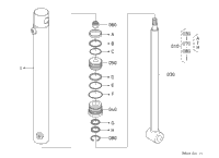 >B34000 Cylinder(Bucket) (Component Parts) ## S.No.;<=D0750