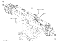 >G53006 Front Axle [Front Axle Component] [With Front Suspension] [Front Axle:Standard Type]