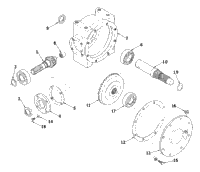 >I00300 Gearbox 70080-01715
