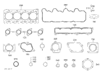 >090603 Upper Gasket Kit [New Type] ## S.No.;A:>=3L0462