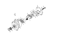 >027000 Oil Hydraulic Pump Section Parts