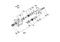 >T01900 Hydraulic Gear Pump (Component Parts)