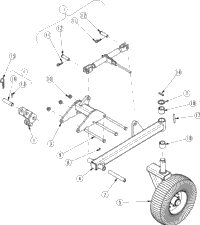 >Gauge Wheel Single Manual Rbt55 Series