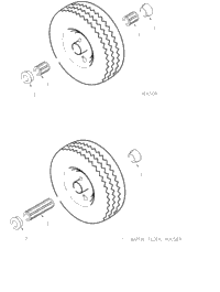 >Gauge Wheel Tire (814-071C) (814-117C)