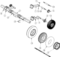 >Transport Axle Pull Type