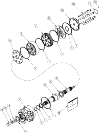 >Hydraulic Motor (850-566C) Parker