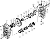 >Hydraulic Gear Increaser 540 Rpm (826-493C) Bondioli