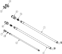 >Loader Hydraulic Hoses & Case Drain (Sw3018-3.0/4.5/6.0)