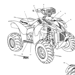 03 Polaris Scrambler 500 4x4 A03bg50aa Decals Babbitts Polaris Partshouse