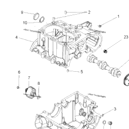 800 M-G 330508 engine cylinder base gasket for Polaris ranger 4x4 6x6 700 