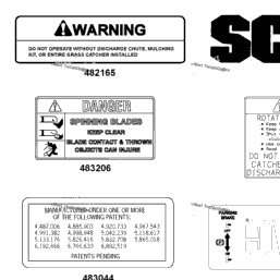 Scag Power Equipment SWM-52V Walk Behind (S/N B3400001-B3499999 