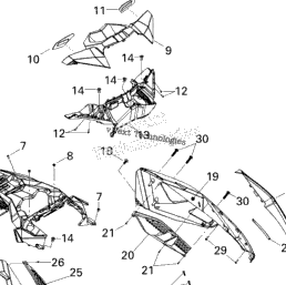 福袋セール】 SEADOO RXP-X 260'15 OEM section (Hull-ACMP) parts