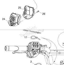 2006 Ski-Doo GSX 800 HO Steering Wiring Harness | Fox Powersports 