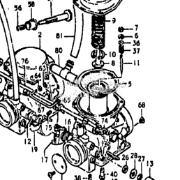 1981 suzuki gs850 carburetor