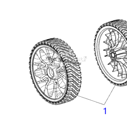 Troy Bilt 12AVA2MR766 TB210 2020 Wheels Shank s Lawn Troy Bilt