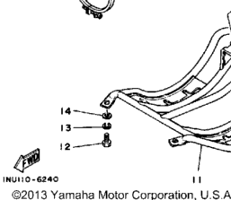 NOS OEM Yamaha Rear Arm Plug 1977-2000 YFM200 YFB250 YFM400 90338-34069