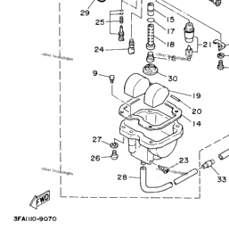 2001 Yamaha Breeze 125 Carburetor