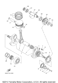 crankshaft yamaha yam
