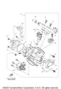 2016 Yamaha GRIZZLY 700 EPS 4WD (YFM70GPXGL) OEM Parts, Babbitts Yamaha ...