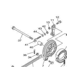 duke 200 clutch lever