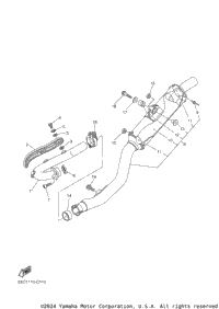 2004 yz250f exhaust