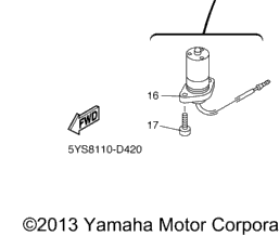 2005 Yamaha V STAR 1100 SILVERADO (XVS11ATT) Electrical 1