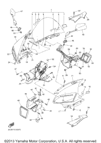 2007 Yamaha YFZ-R6 (YZFR6W) OEM Parts, Ron Ayers yamaha r1 tail light wiring diagram 