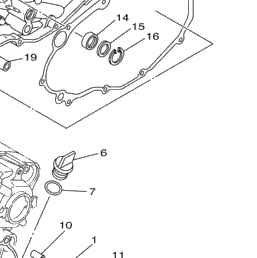 yz250f crankcase cover