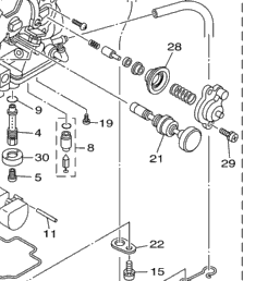 2006 yamaha ttr 230 carburetor