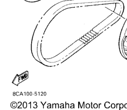 nos Yamaha snowmobile primary slider pin spring vmax-4 vmax venture 91609-50032 