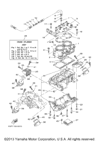 【後払い手数料無料】 2000 Yamaha XL800 (XA800Y) Cylinder. Crankcase 1 | Babbitts 水上オートバイ用
