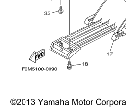 Yamaha 90119-089UF-00 Bolt,With Washer; New # 90119-08841-00 Made by Yamaha 